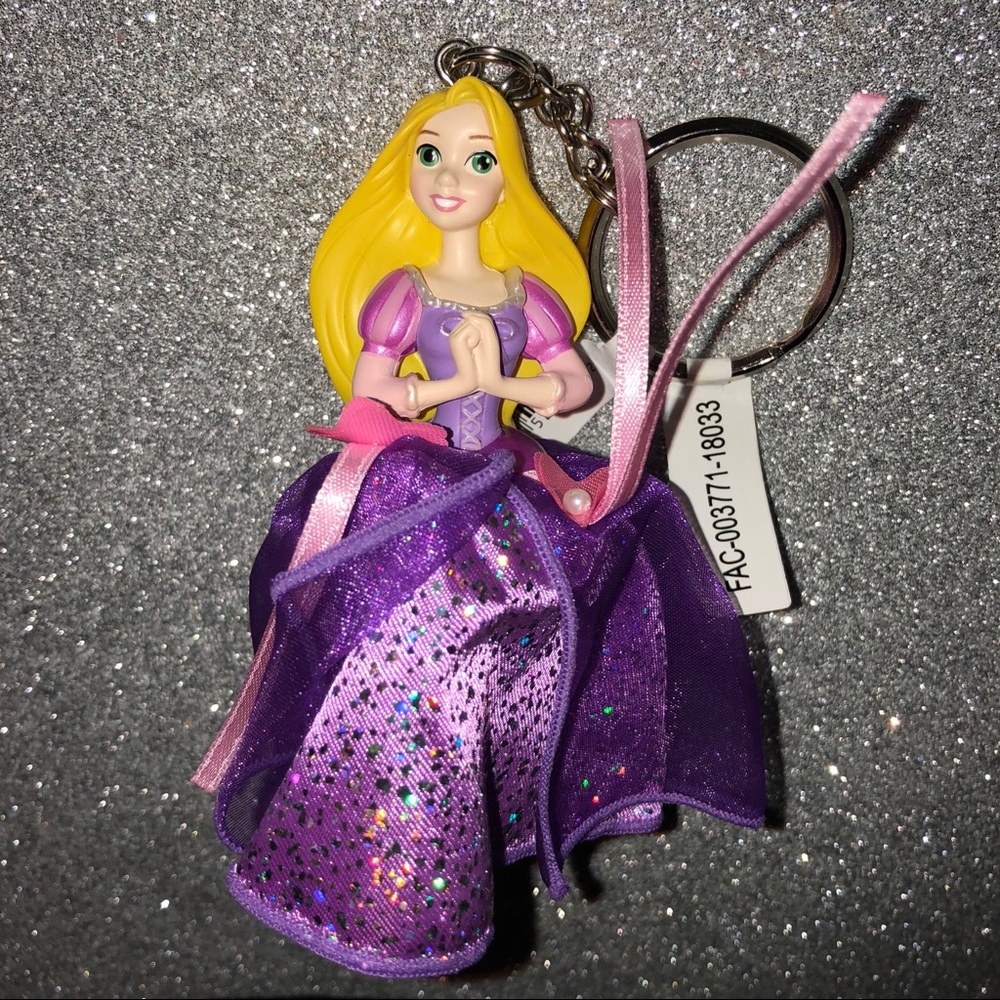 New Disney Parks princess Rapunzel keychain